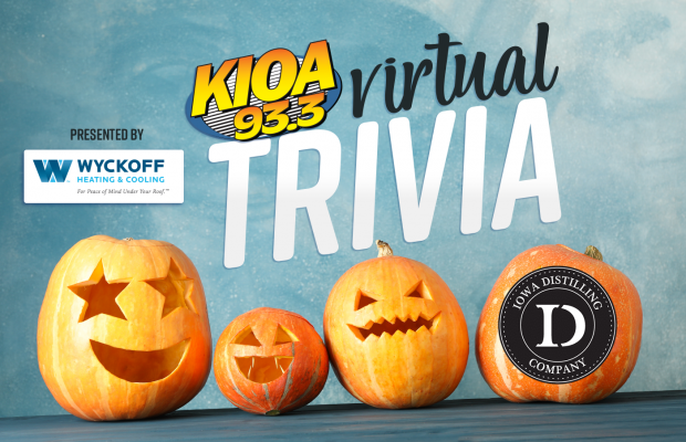 93.3 KIOA’s Virtual Trivia 10/29:  Halloween