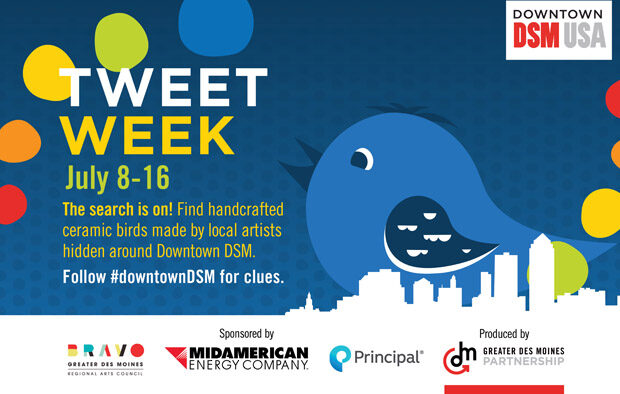 Downtown DSM Tweet Week 2023